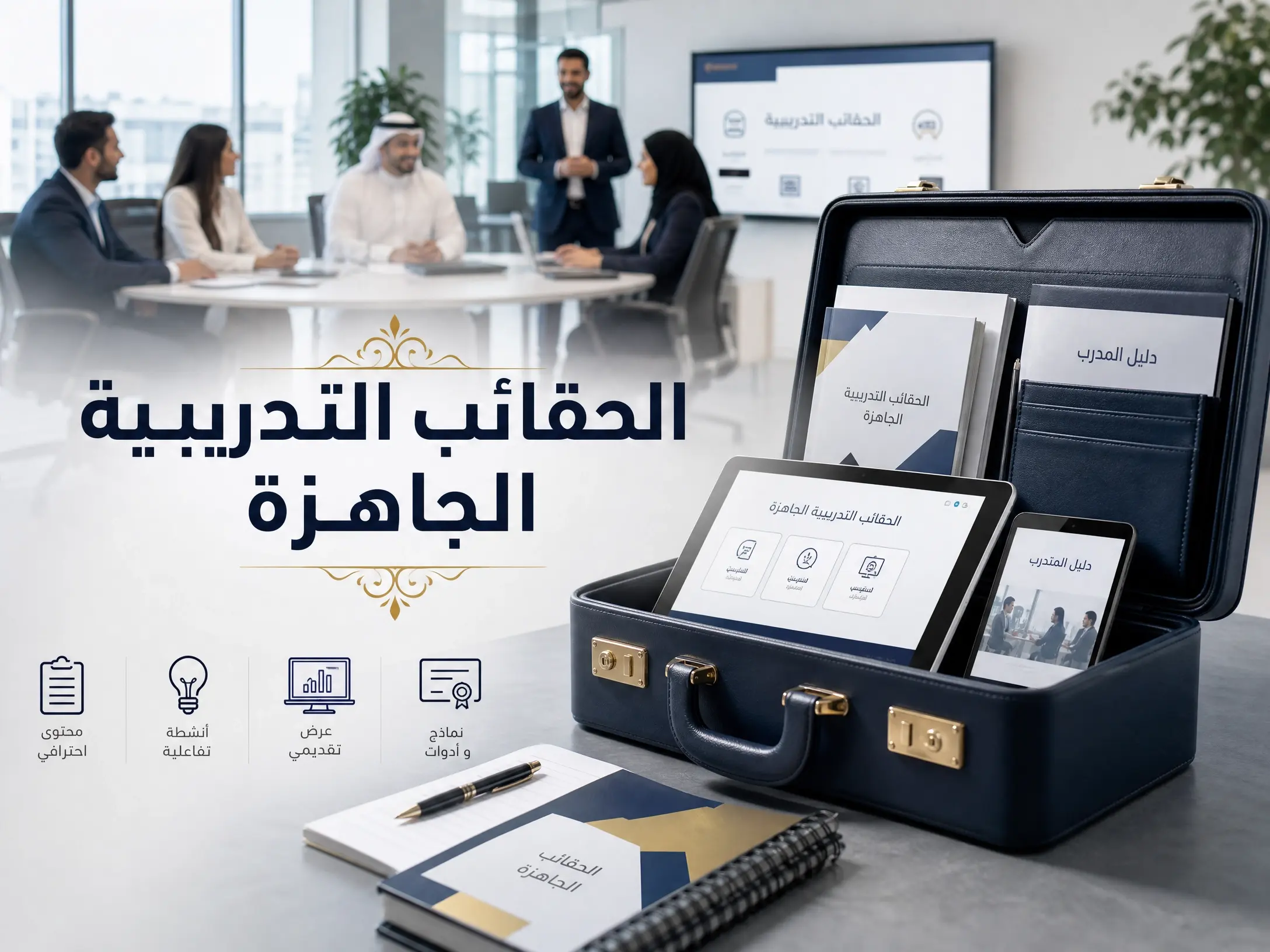 الحقائب التدريبية الجاهزة